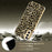 For Samsung Galaxy A17 5G / A17 4G Case Electroplating Frame Leopard Pattern PC + TPU Hybrid Phone Cover - Gold - 6