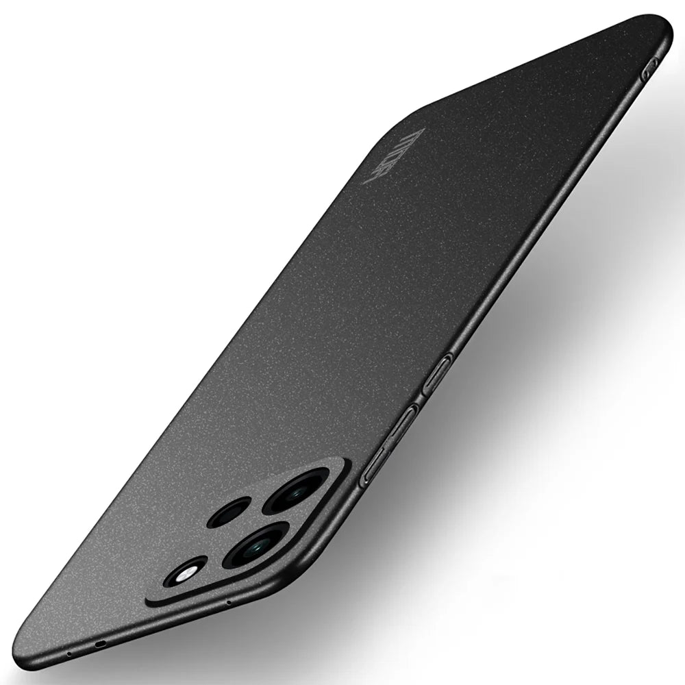 MOFI For OnePlus Turbo 6 5G PC Case  Shield Matte Series Slim Fit Phone Cover - Black - 1