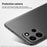 MOFI For OnePlus Turbo 6 5G PC Case  Shield Matte Series Slim Fit Phone Cover - Black - 2