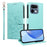For Realme 16 Pro 5G Case RFID Blocking Imprinted Dog Pattern PU Leather Phone Cover with Wrist Strap - Green - 1