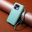 For Realme 16 Pro 5G Case RFID Blocking Imprinted Dog Pattern PU Leather Phone Cover with Wrist Strap - Green - 3