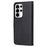 For Samsung Galaxy S26 Ultra Case 2 in 1 Detachable Magnetic Leather Wallet Mobile Cover with Strap - Black - 5