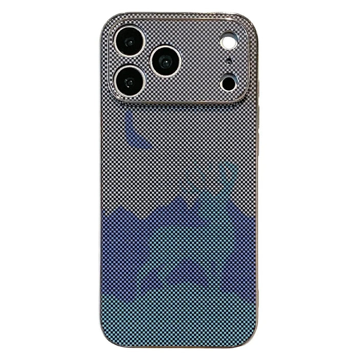 For iPhone 17 Pro Max Case Lucky Deer PC + TPU Electroplating Phone Cover - Green - 1