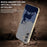 For Samsung Galaxy S26+ Case Lucky Deer PC + TPU Electroplating Phone Cover - Dark Blue - 4