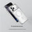 For iPhone 17 Pro Magnetic Case TPU PC Phone Cover with Detachable White Flowers Backplate - Purple - 6