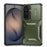 For Samsung Galaxy S26 Case Camshield TPU + PC Phone Cover Non-Slip Side Edge - Green - 1