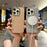 For iPhone 16 Pro Max Magnetic Case CD Veins Aluminum Alloy TPU PC Phone Cover Compatible with MagSafe - Desert Gold - 3