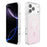 For iPhone 17 Pro Magnetic Case Gradient Color TPU PC Phone Cover Compatible with MagSafe - Pink - 1