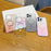 For iPhone 16 Pro Magnetic Case Gradient Color TPU PC Phone Cover Compatible with MagSafe - Pink - 6