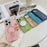 For iPhone 16 Pro Max Magnetic Phone Case Skin Feel PC TPU Protective Cover Compatible with MagSafe with Kickstand - Black - 7