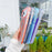 For iPhone 17 Pro Max Magnetic Case Laser Color Changing PC TPU Phone Protection Cover Compatible with MagSafe - Orange - 6