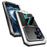 R-JUST For Samsung Galaxy S26 Ultra Case PC + Silicone + Metal Back Cover with Tempered Glass Film - Silver - 2