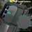 R-JUST For Samsung Galaxy S26+ Case PC + Silicone + Metal Back Cover with Tempered Glass Film - Black - 5