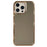 For iPhone 16 Pro TPU Case Electroplating Makeup Mirror Phone Cover - Gold - 1