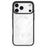 For iPhone 17 Pro Magnetic Case TPU PC Phone Cover with Detachable Yellow Flower Cat Pattern Backplate - Black - 2