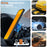 For Samsung Galaxy S26 Magnetic Case TPU + PC Kickstand Phone Cover - Black - 2
