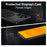 For Samsung Galaxy S26 Magnetic Case TPU + PC Kickstand Phone Cover - Black - 4