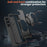 For Samsung Galaxy S26 Magnetic Case TPU + PC Kickstand Phone Cover - Black - 6