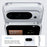 For Google Pixel 9 Pro XL / Google Pixel 10 Pro XL Magnetic Case Shockproof TPU PC Clear Phone Cover - White - 4