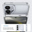 For Samsung Galaxy S26+ Magnetic Case Shockproof TPU PC Clear Phone Cover - White - 4
