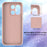 For OnePlus 15 5G Magnetic Case Glitter TPU Shockproof Phone Cover with Lanyard - Pink - 3