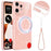 For Nothing CMF Phone 2 Pro Magnetic Case Glitter TPU Shockproof Phone Cover with Lanyard - Pink - 1