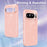 For Google Pixel 10 Pro XL Magnetic Case Glitter TPU Shockproof Phone Cover with Lanyard - Pink - 5