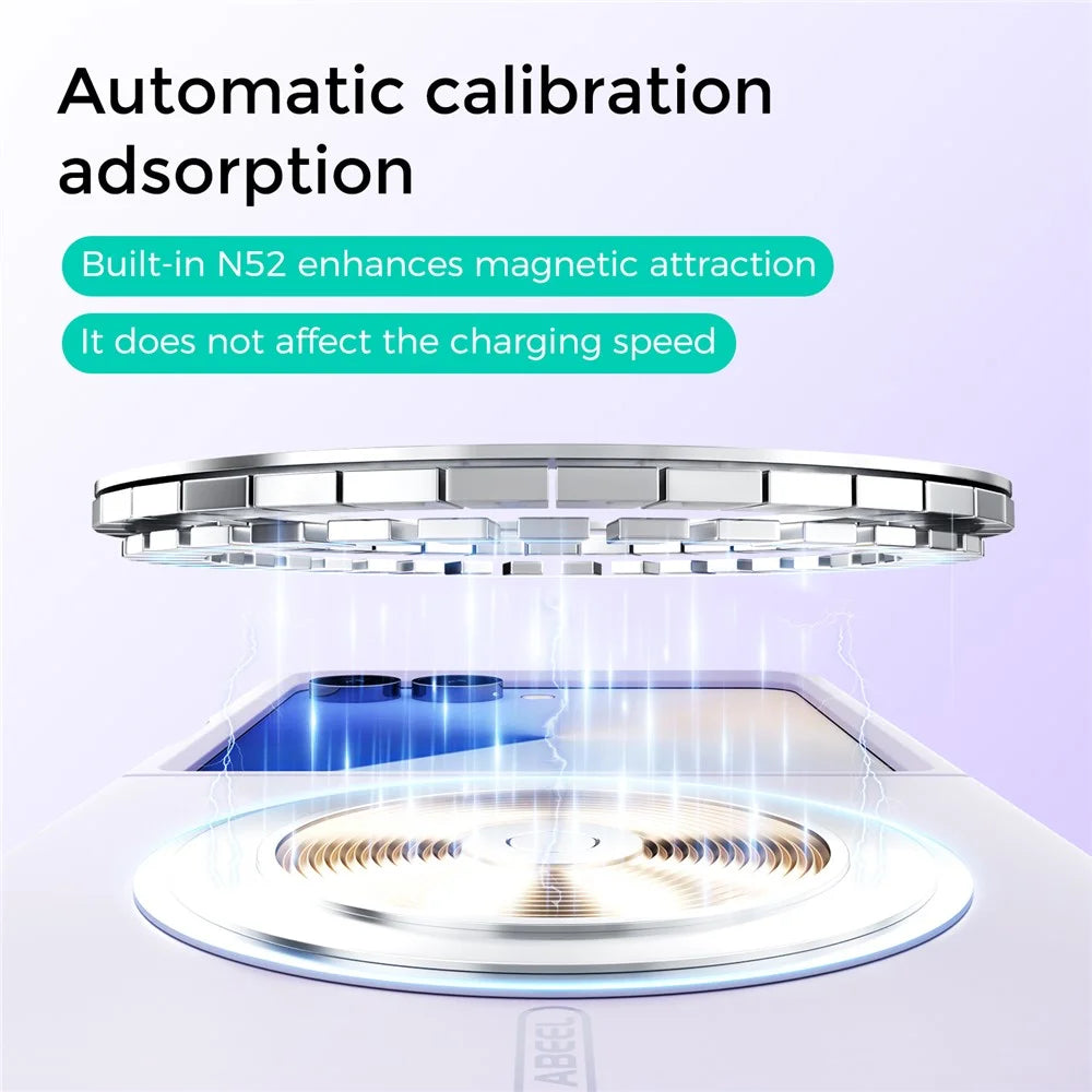ABEEL For Samsung Galaxy Z Flip7 5G Magnetic Case Skin Touch Liquid Silicone Phone Back Cover - Purple - 6