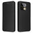 For Realme 16 Pro 5G Case Carbon Fiber Texture Drop-Proof PU Leather Phone Cover - Black - 1