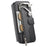 For iPhone 18 Pro / 17 Pro Magnetic Case RFID Blocking Detachable Wallet Stand Cloth Texture Leather Phone Cover - Black - 5