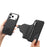 For iPhone 18 Pro / 17 Pro Magnetic Case RFID Blocking Detachable Wallet Stand Cloth Texture Leather Phone Cover - Black - 7
