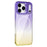For iPhone 17 Pro Max Magnetic Case Gradient Color Hard PC Phone Cover Camera Lens Frame Kickstand - Purple - 2