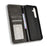 For Samsung Galaxy S26 Leather Case Wallet Stand Retro Texture Phone Cover - Black - 5