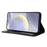 For Samsung Galaxy S26 Leather Case Wallet Stand Retro Texture Phone Cover - Black - 7