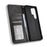 For Samsung Galaxy S26 Ultra Leather Case Wallet Stand Retro Texture Phone Cover - Black - 5