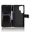 For Samsung Galaxy S26 Ultra PU Leather Case with Strap Crazy Horse Texture Phone Wallet Cover - Black - 4