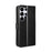 For Samsung Galaxy S26 Ultra PU Leather Case with Strap Crazy Horse Texture Phone Wallet Cover - Black - 7