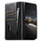 SUTENI For Samsung Galaxy S26+ Case PU Leather Stand Wallet Phone Cover - Black - 2