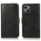 For iPhone 15 Wallet Case Retro Matte Magnetic Detachable PU Leather TPU Phone Cover - Black - 1