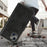 For iPhone 15 Wallet Case Retro Matte Magnetic Detachable PU Leather TPU Phone Cover - Black - 6