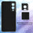 For Samsung Galaxy S25 Edge Magnetic Case Glitter TPU Shockproof Phone Cover with Lanyard - Black - 4