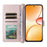 For Realme C85 Pro 4G Leather Case Stand Wallet Phone Cover with Shoulder  /  Wrist Strap - Pink - 4