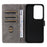 For Realme C85 Pro 4G Case Wallet RFID Blocking PU Leather Phone Cover Stand with Strap - Black - 3