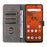 For ZTE Blade A75 Pro 5G / Telstra T-Elite 5G Case Wallet RFID Blocking PU Leather Phone Cover Stand with Strap - Black - 2