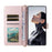 For ZTE nubia RedMagic 11 Air 5G Leather Case Stand Wallet Phone Cover with Shoulder  /  Wrist Strap - Pink - 3