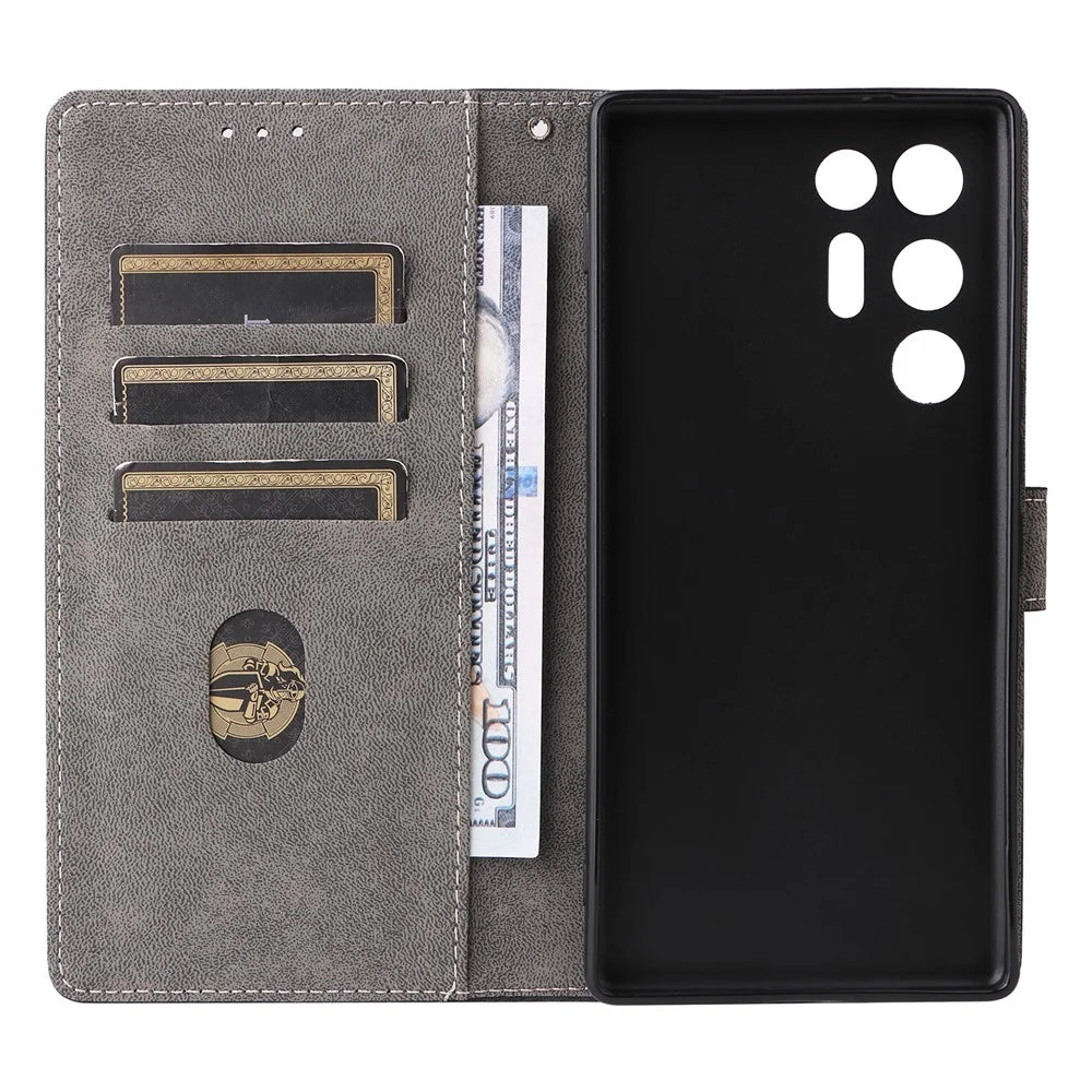 For ZTE nubia RedMagic 11 Air 5G Case Wallet RFID Blocking PU Leather Phone Cover Stand with Strap - Black - 3