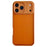 For iPhone 17 Pro Max Case Anti Slip Skin Touch TPU Acrylic Shockproof Phone Cover - Orange - 1