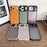 For iPhone 17 Pro Max Case Anti Slip Skin Touch TPU Acrylic Shockproof Phone Cover - Orange - 7