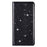 For Samsung Galaxy S23+ Glitter Sequins Foldable Stand Phone Case PU Leather Card Holder Anti-drop Cover - Black - 7