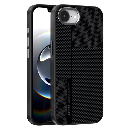 ABEEL For iPhone 17e  /  16e Magnetic Case Ultra-thin 6D Printed Shockproof TPU PC Aluminum Alloy Leather Phone Cover - Guardian Model 2 No. 2 - 1